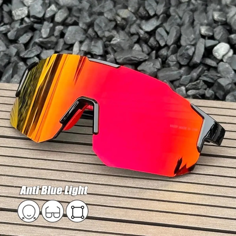 Sunglasses Oversized Square - แว่นกันแดดทรงสี่เหลี่ยมกรอบใหญ่ป้องกันรังสียูวีแว่นตากันแดดกีฬากันลมเดินป่าปีนเขาผู้หญิงผู้ชายแว่นตา