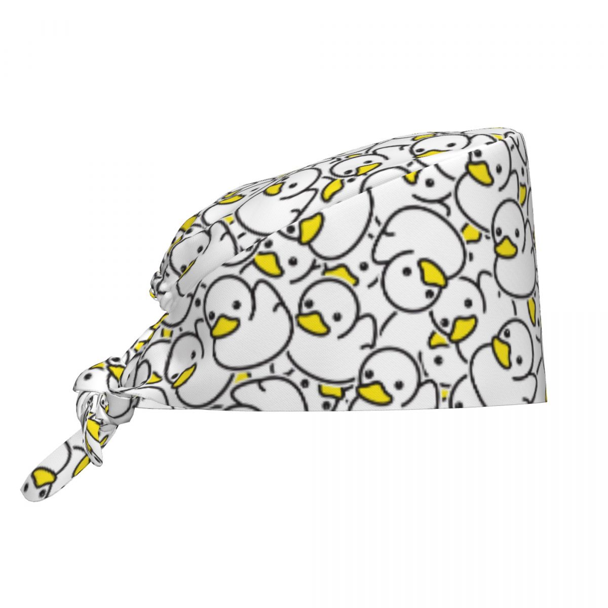Women Accessories Vector - หมวกสครับลายเป็ดแบบไร้รอยต่อ หมวกยางรูปเป็ดสำหรับพยาบาล หมวกทำงานสำหรับผู้หญิงและผู้ชาย หมวกสำหรับผมยาว หมวกทางการแพทย์