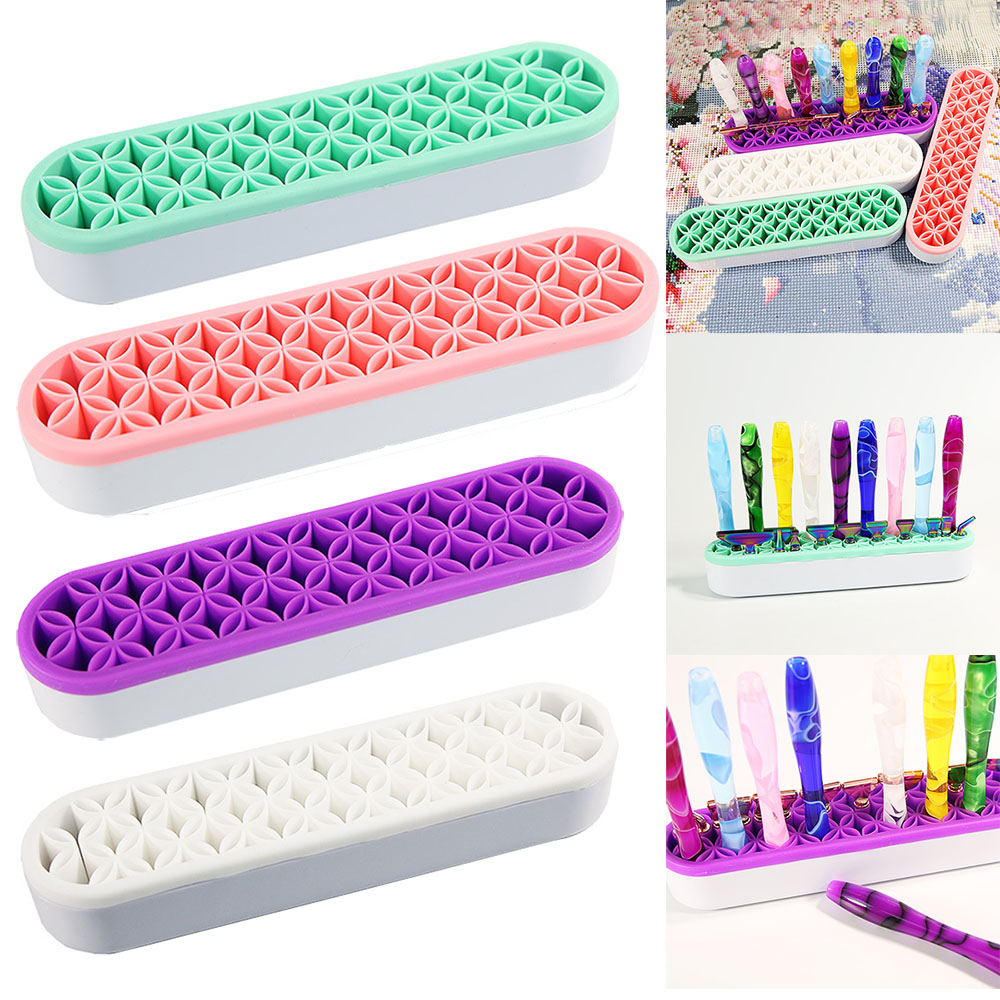 Women Accessories Box - 5D กล่องเก็บปากกาทำจากซิลิโคนสำหรับใส่ที่เก็บเครื่องสำอางบนโต๊ะเครื่องมือตัดเย็บอเนกประสงค์