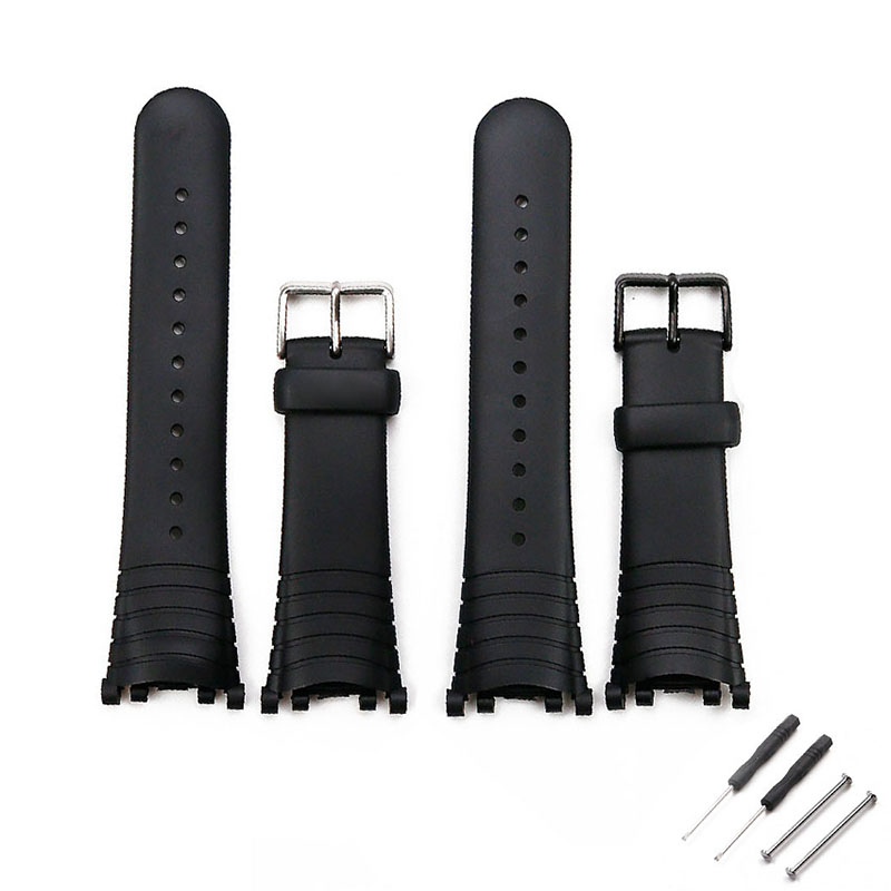 Women Accessories Vector - อุปกรณ์เสริมสายนาฬิกายางสำหรับผู้ชายที่เข้ากันได้กับสายนาฬิกาสีดำ SUUNTO VECTOR สายรัดข้อมือซิลิกาเจลกันน้ำสำหรับผู้หญิง