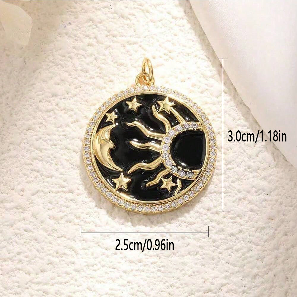 จี้รูปหัวใจเคลือบเซอร์คอนทองแด - Evil Eye Bracelet บทวิจารณ์และราคา