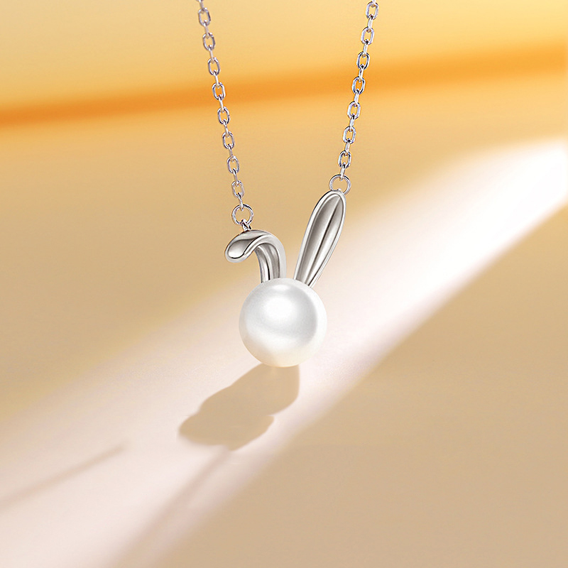 สร้อยคอประดับจี้ไข่มุกรูปกระต่ - Women Accessories Meaning บทวิจารณ์และราคา