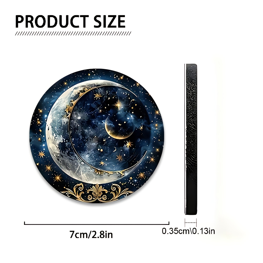 2 ชิ้น ที่รองแก้วในรถยนต์ลายดว - Women Accessories Box บทวิจารณ์และราคา