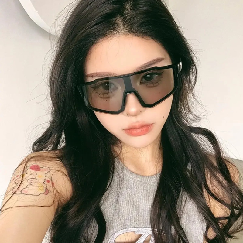 แว่นกันแดดทรงสี่เหลี่ยมกรอบใหญ - Sunglasses Oversized Square บทวิจารณ์และราคา