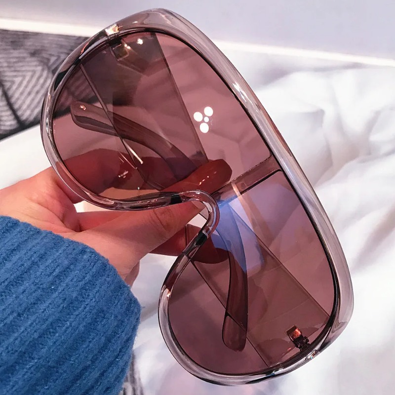 แว่นกันแดดทรงใหญ่ Y2k สำหรับผู - Sunglasses Oversized Square บทวิจารณ์และราคา
