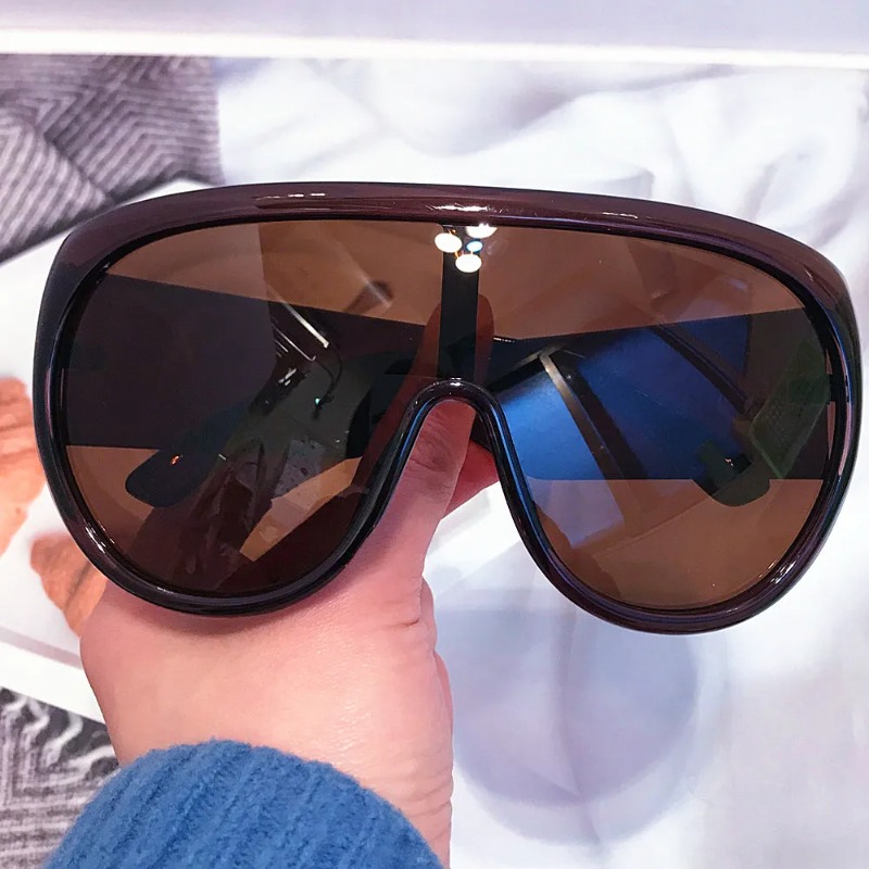 แว่นกันแดดทรงใหญ่ Y2k สำหรับผู - Sunglasses Oversized Square บทวิจารณ์และราคา