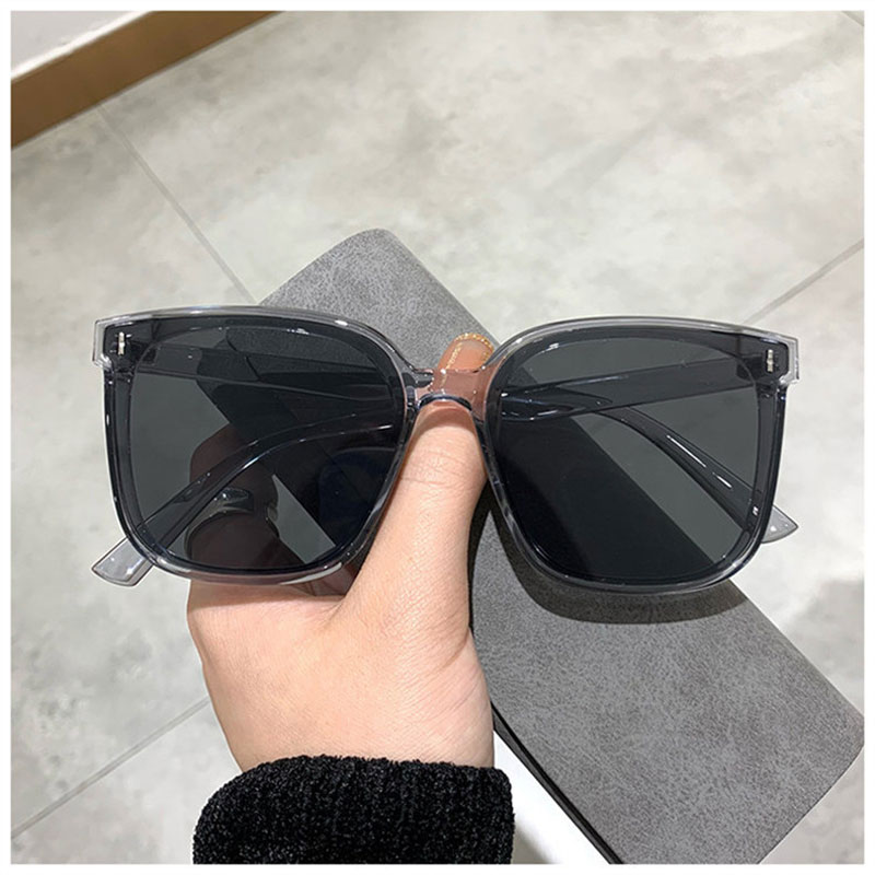 แว่นกันแดดทรงสี่เหลี่ยมวินเทจผ - Sunglasses Oversized Square บทวิจารณ์และราคา