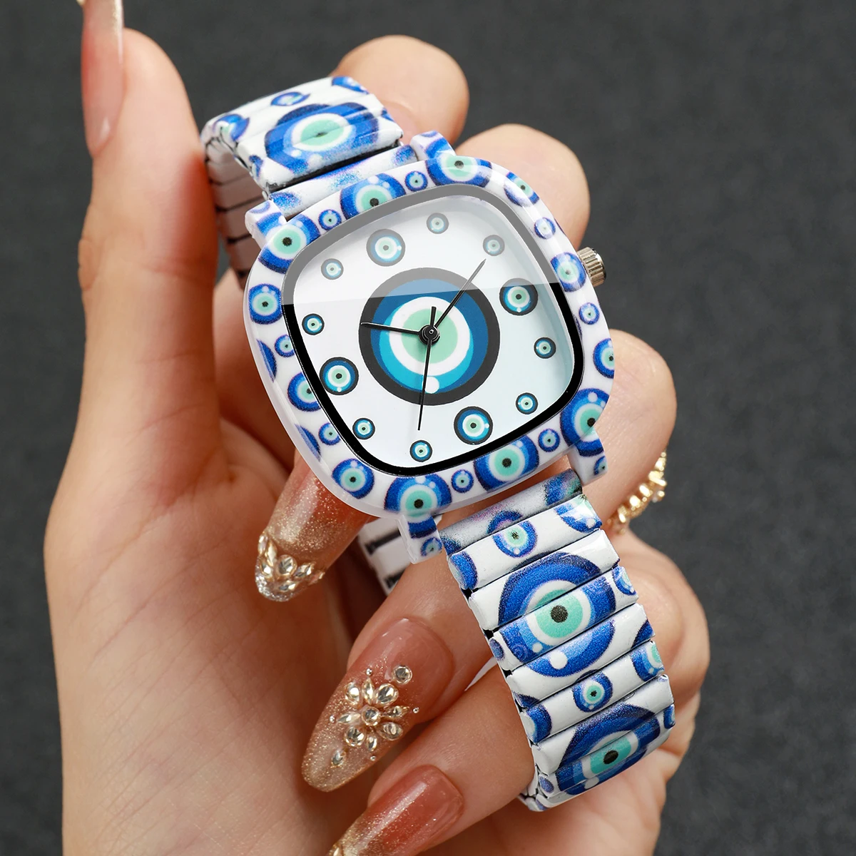 แฟชั่นบลูอีวิลอายนาฬิกาผู้หญิง - Evil Eye Bracelet บทวิจารณ์และราคา