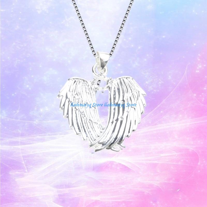 573B สร้อยคอปีกนางฟ้าที่สร้างข - Women Accessories Meaning บทวิจารณ์และราคา