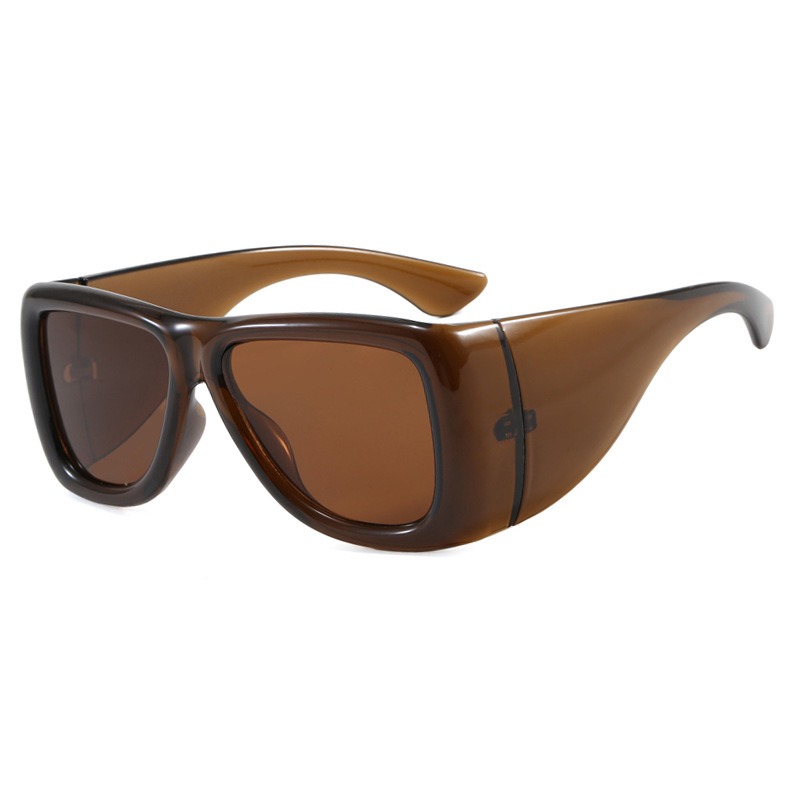 แว่นกันแดดทรงสี่เหลี่ยมขนาดใหญ - Sunglasses Oversized Square บทวิจารณ์และราคา