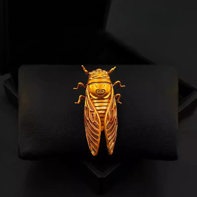 Golden Cicada เข็มกลัดที่สวยงา - Women Accessories Meaning บทวิจารณ์และราคา