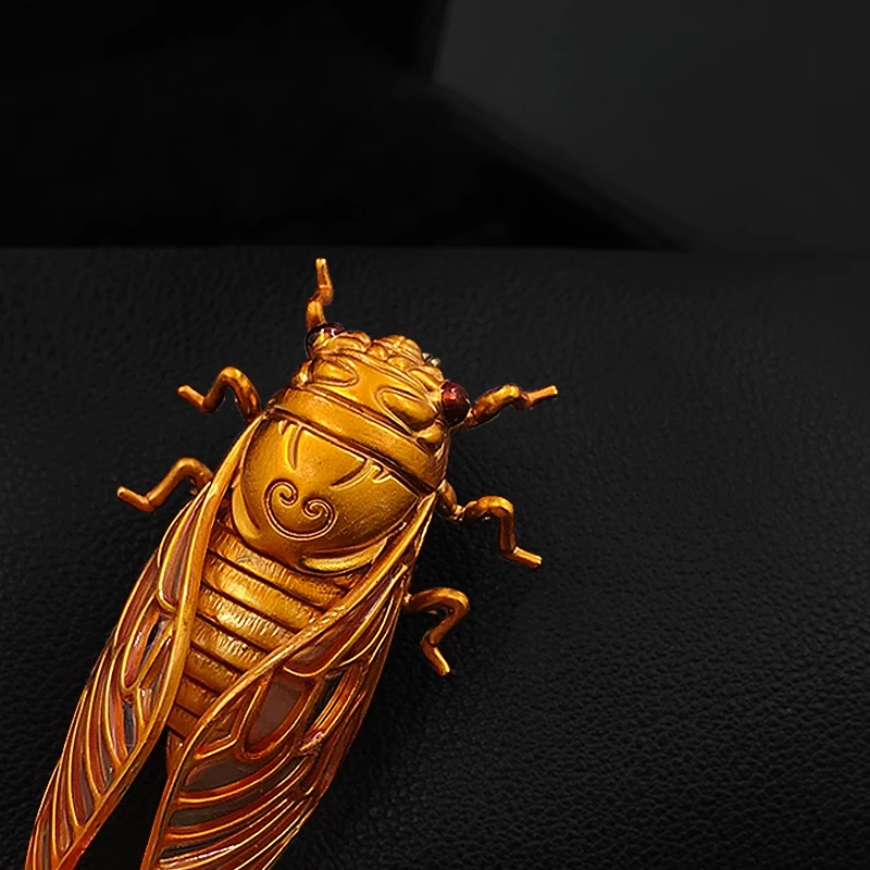 Golden Cicada เข็มกลัดที่สวยงา - Women Accessories Meaning บทวิจารณ์และราคา