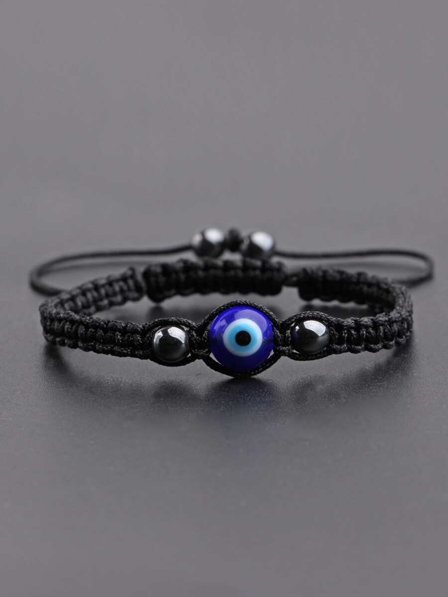 สร้อยข้อมือตกแต่งลายตาปีศาจสำห - Evil Eye Bracelet บทวิจารณ์และราคา