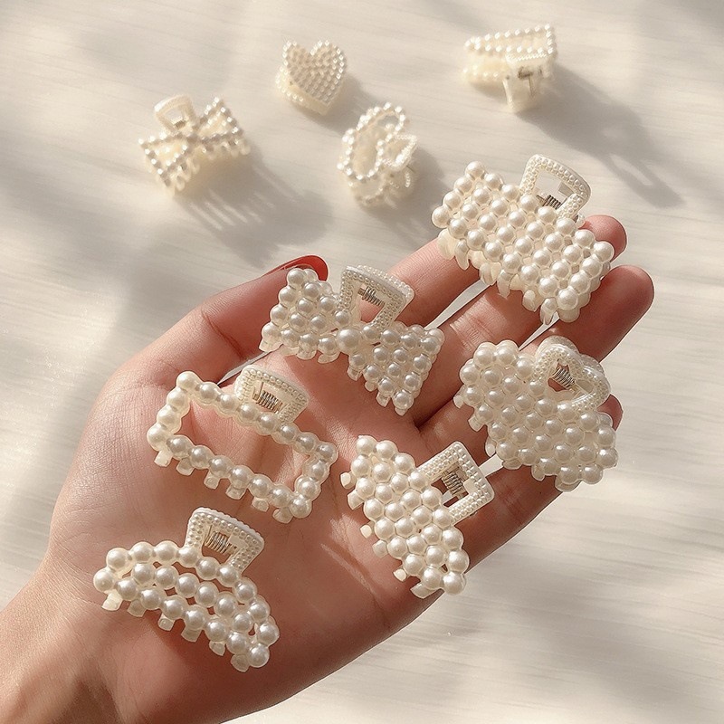 กิ๊บติดผมมุกแบบหรูหราสำหรับผู้ - Hair Claw Clip Set บทวิจารณ์และราคา