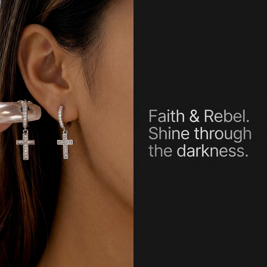 ต่างหูคริสตัลทรงหยดน้ำ CZ สุดห - Women Accessories Meaning บทวิจารณ์และราคา